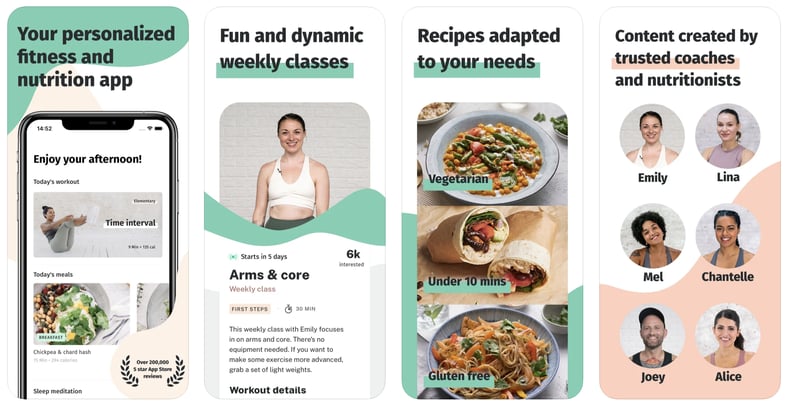 NEW 2019) - FREE Workouts, Recipes & Daily Prizes!