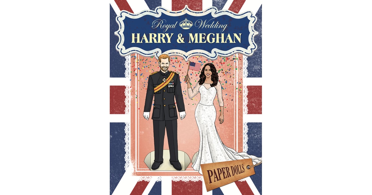 Royal Wedding Harry Meghan Paper Dolls This 9 Harry And