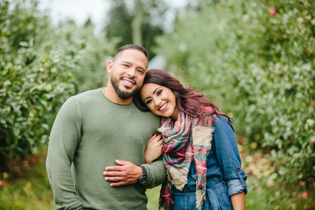 Apple Orchard Engagement Shoot