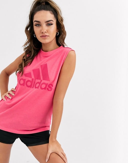 Adidas Tank in Pink, 22 Workout Pieces From ASOS That'll Make You Actually  Want to Go Back to Spin