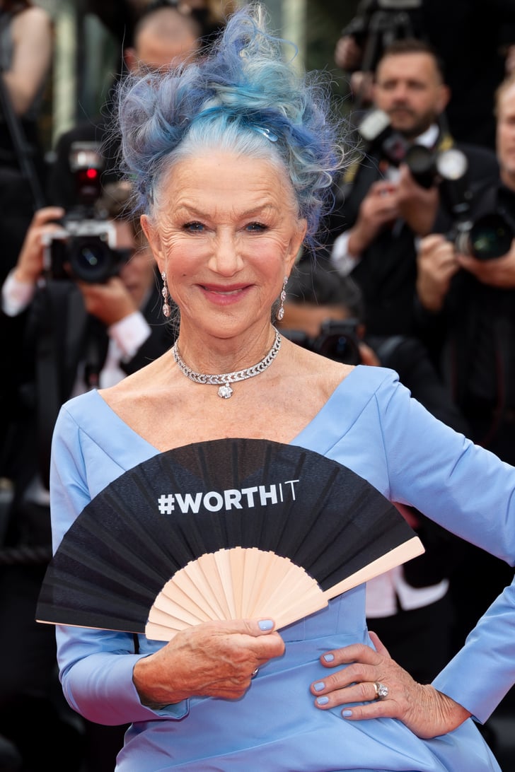 Helen Mirren at the 2023 Cannes Film Festival Celebrities at the 2023