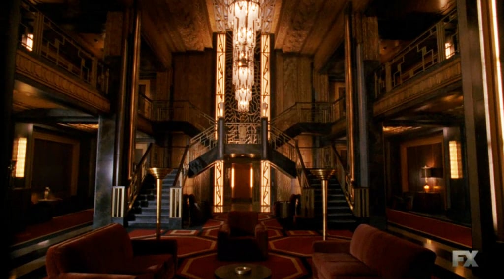 A Noted Focus on Symmetry on AHS Hotel References to The Shining on