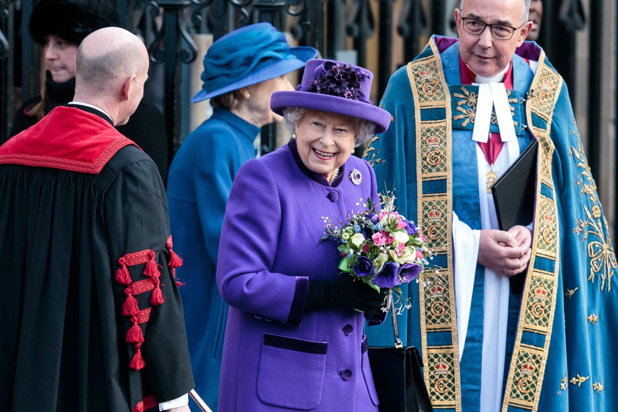 Queen Elizabeth II celebrates Commonwealth Day in 2019