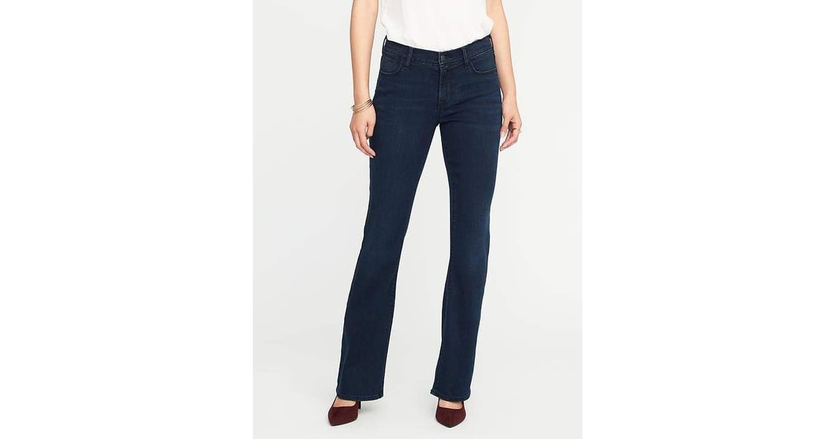 old navy petite flare jeans