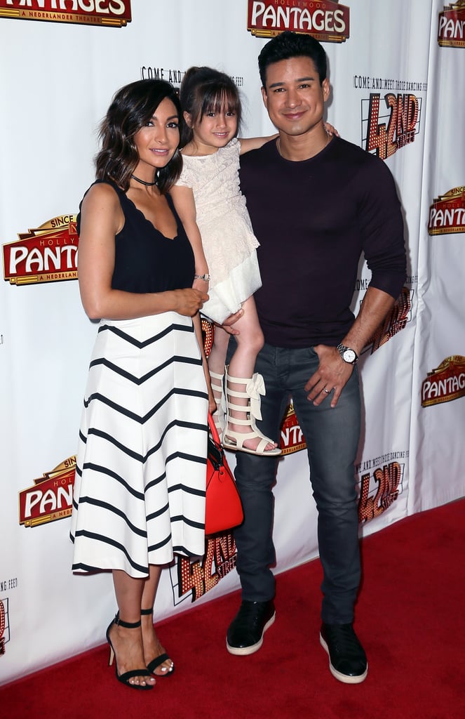 Mario Lopez and His Daughter on Red Carpet May 2016