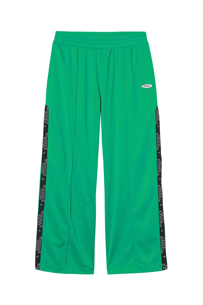 Matching Track Pants: No Fear x H&M Wide-leg Sports Joggers