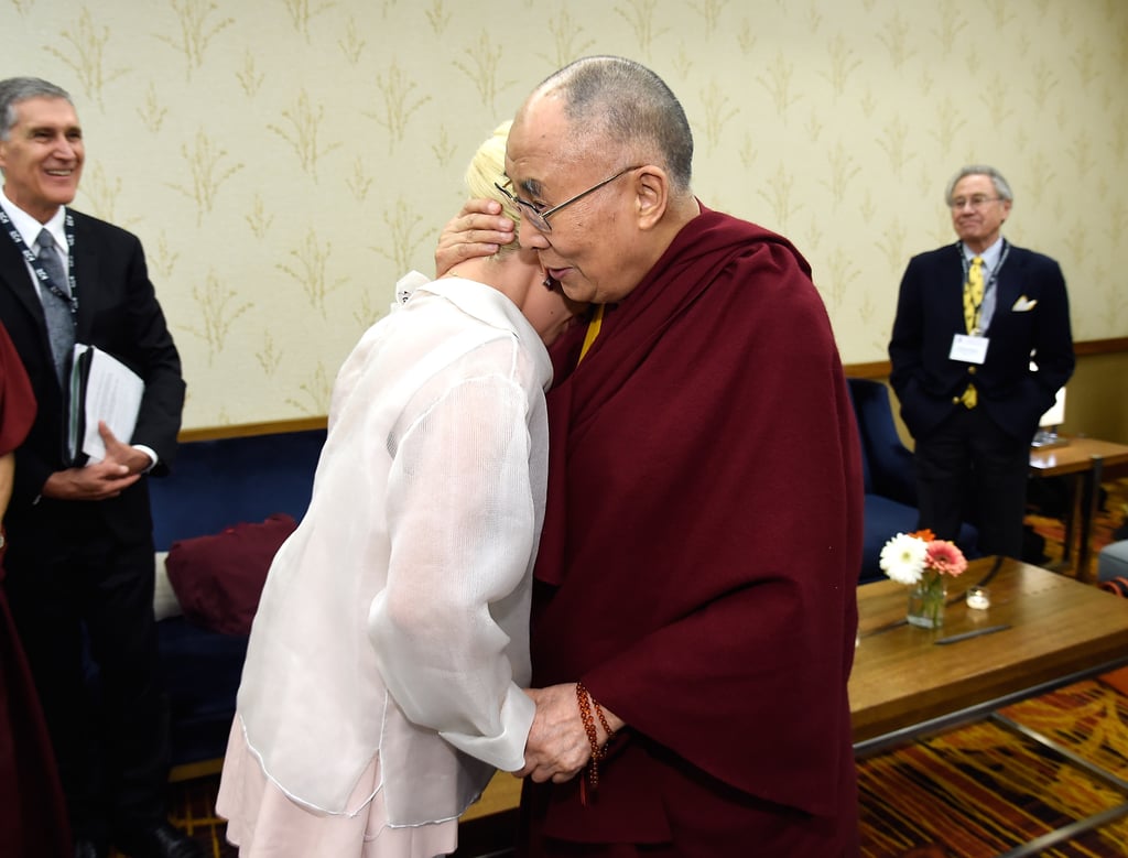 Lady Gaga Meets Dalai Lama At US Conference Of Mayors 2016 POPSUGAR 