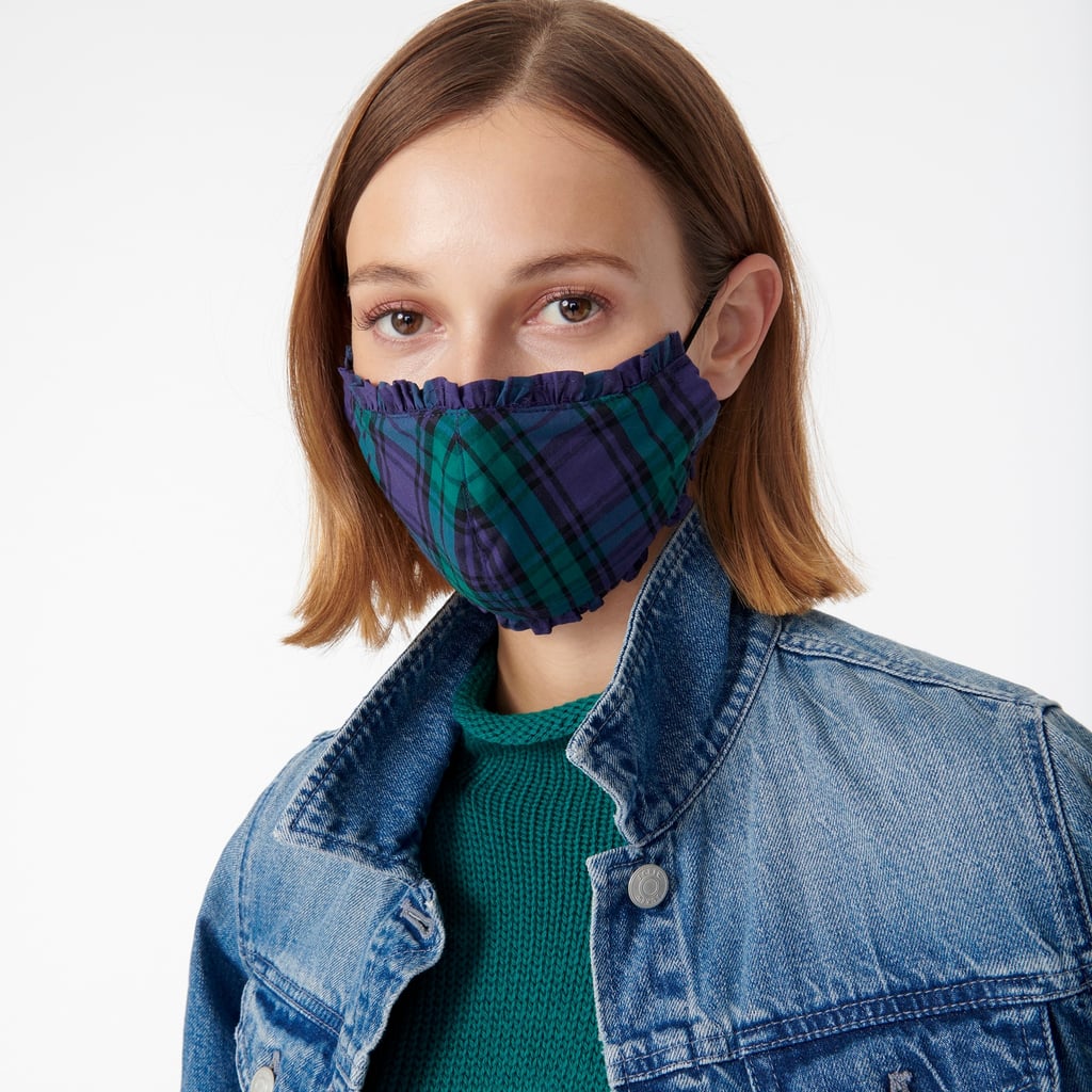 J.Crew Pack of 2 Tartan Masks