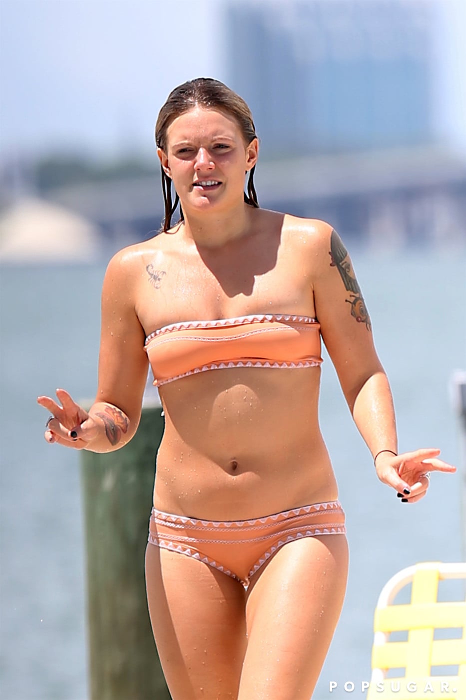skip segment Beer Celebrity & Entertainment | ​Tove Lo Enjoys a Relaxing Day by the Pool in  Miami Beach | POPSUGAR Celebrity Photo 5