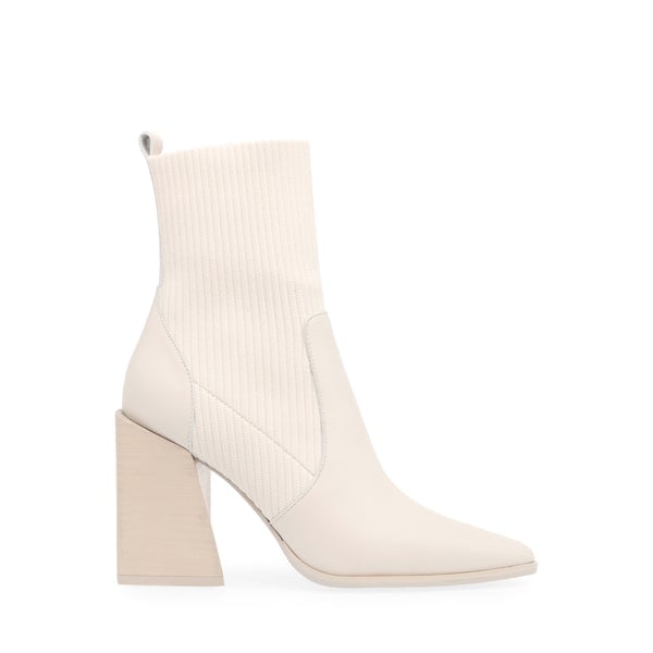 Steve Madden Tackle Bone Leather Booties