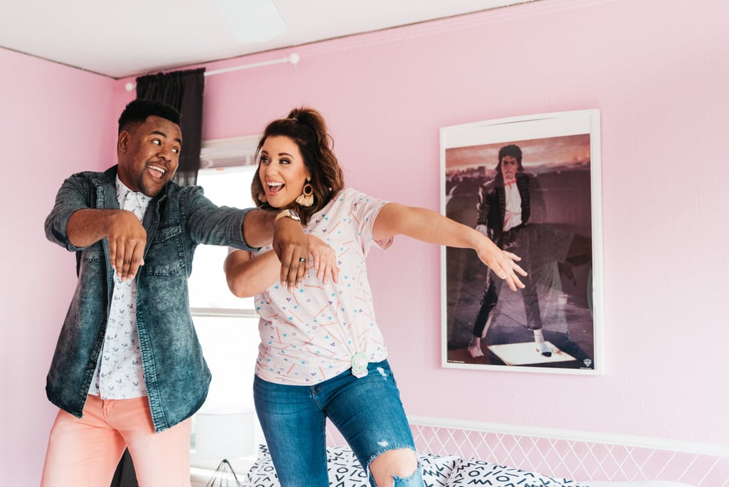 Retro '80s and '90s Engagement Shoot