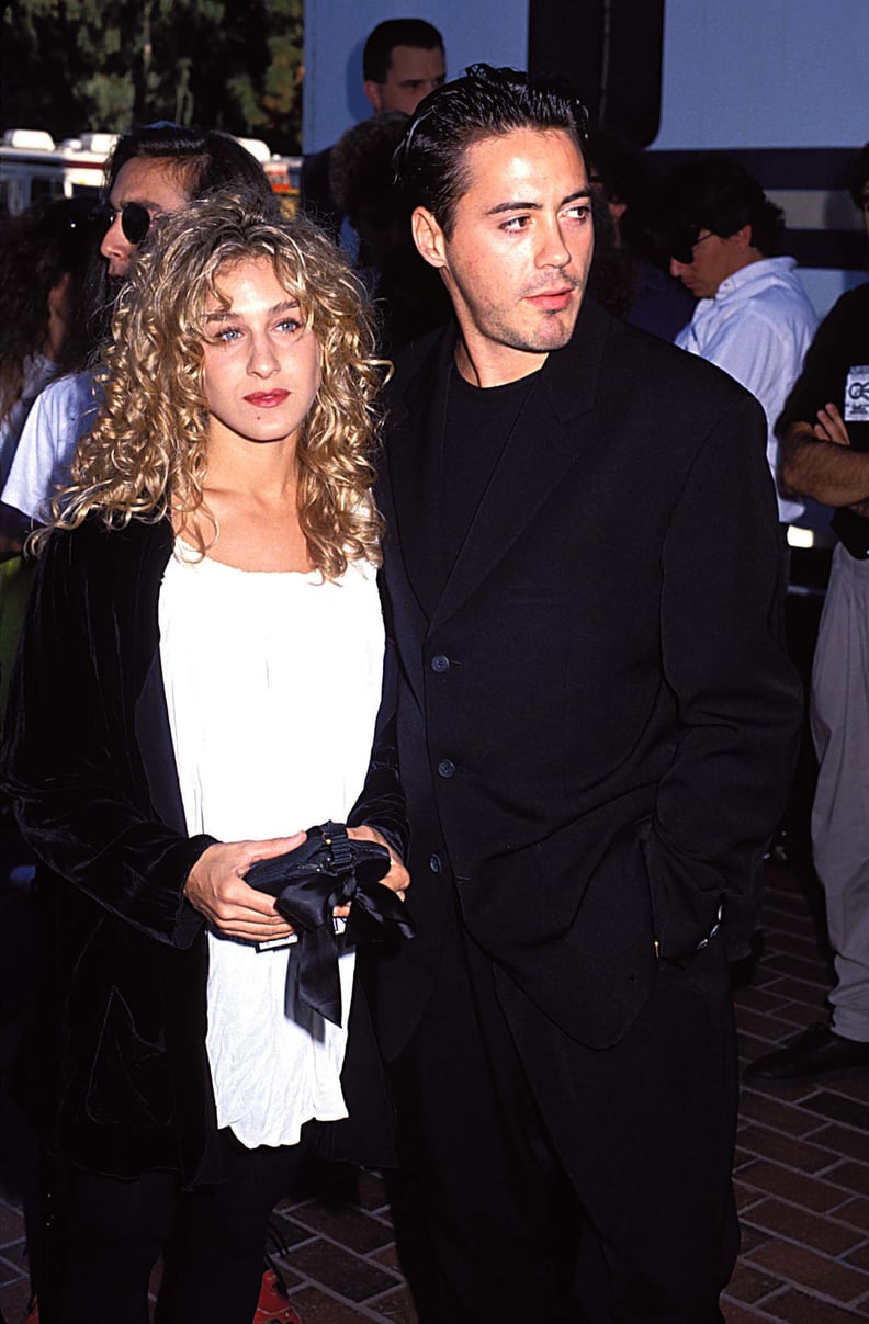 Sarah Jessica Parker and Robert Downey Jr., 1990