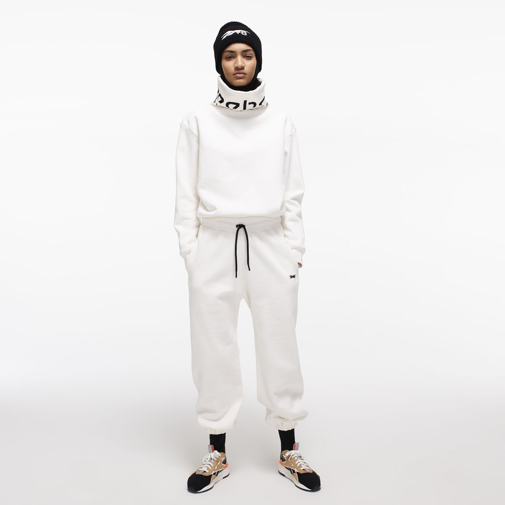 Reebok victoria beckham cropped branded cowl sale