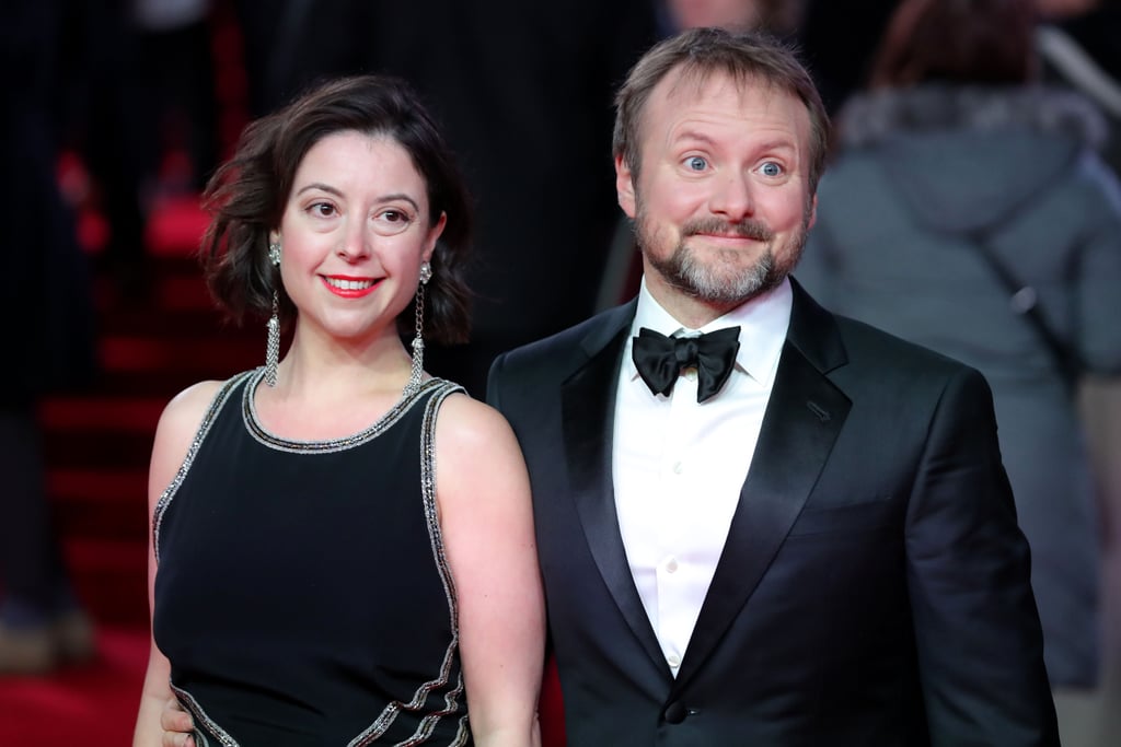 Pictured: Rian Johnson and Karina Longworth.