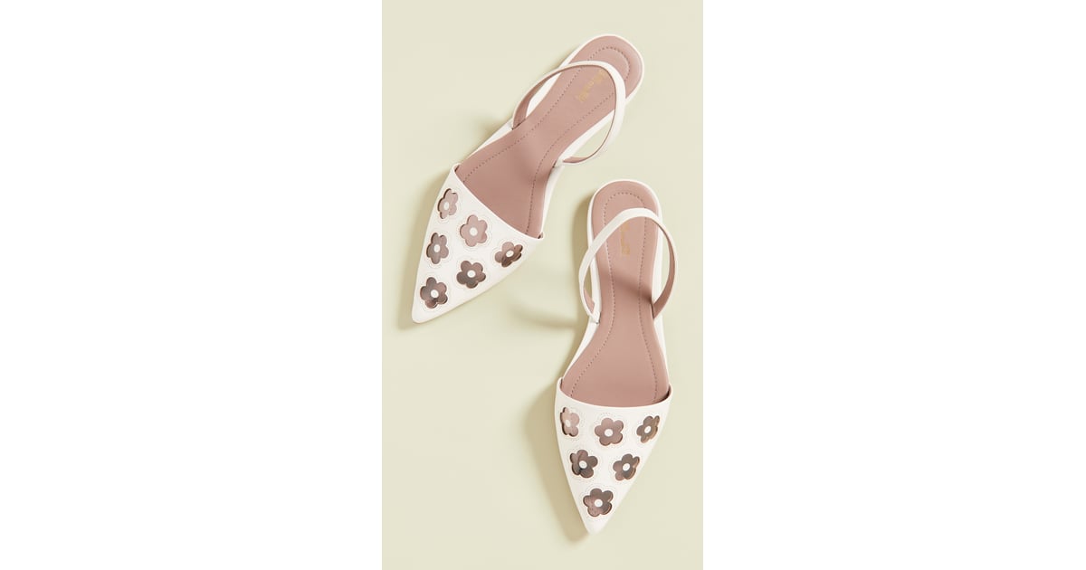 dvf slingback flats