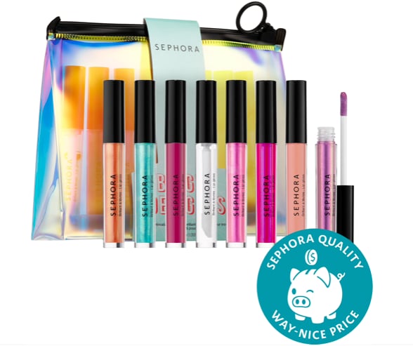 Sephora Collection Bright Delights Lip Gloss and Pouch Set