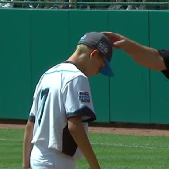 Little League Coach Tells Son He Loves HIm