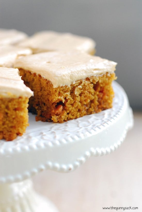 Pumpkin Butterscotch Bars