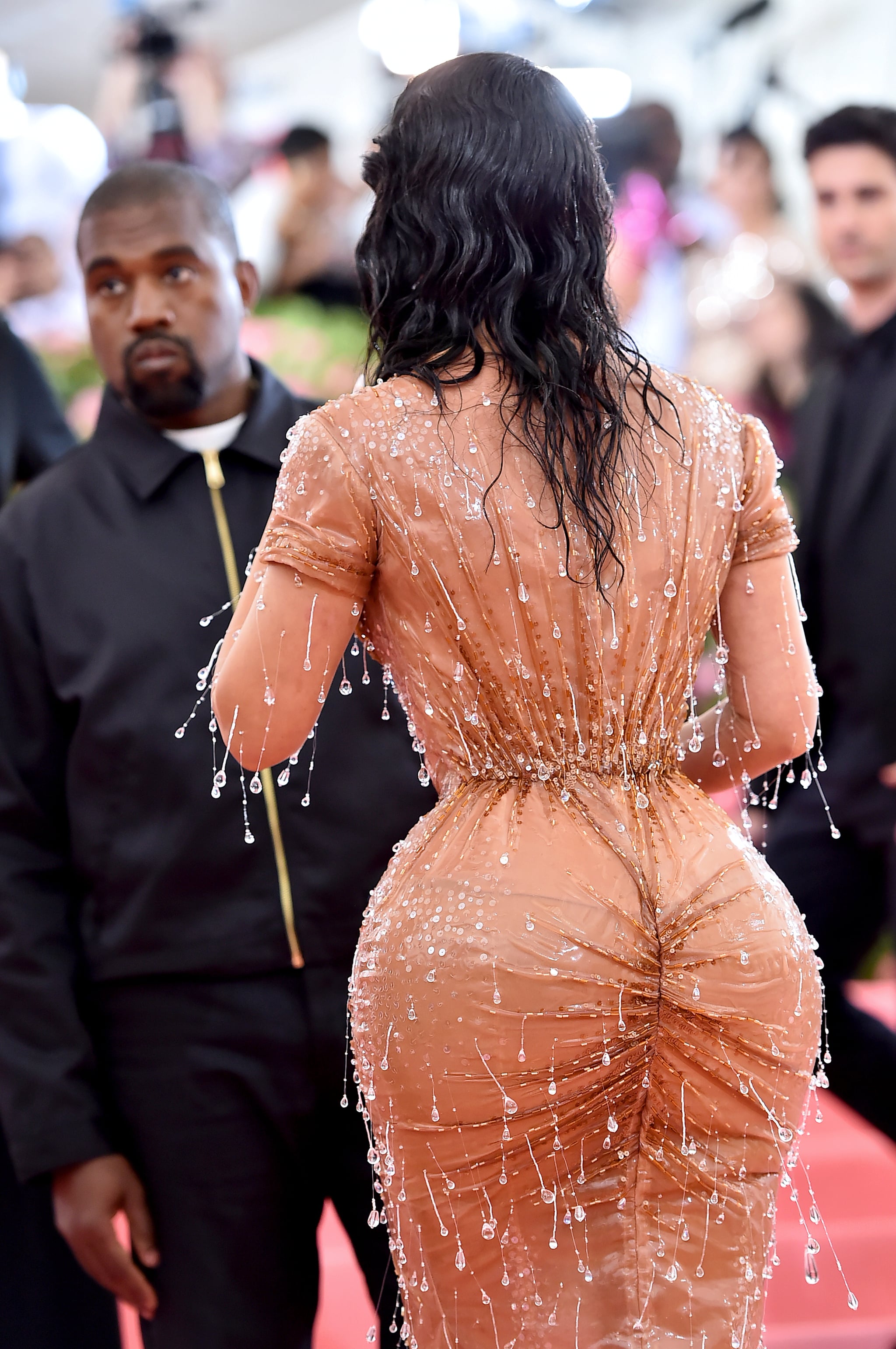 Kim k store wet dress