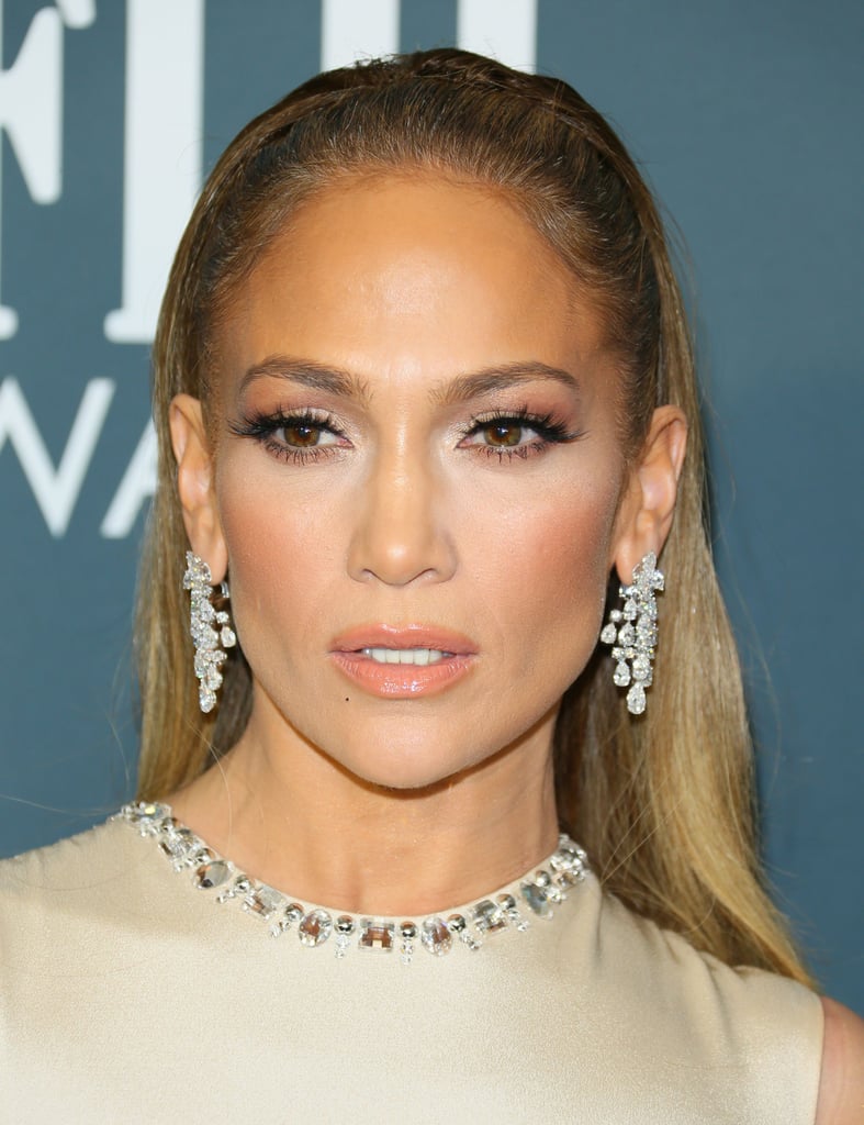 Jennifer Lopez's Champagne Critics' Choice Awards Dress