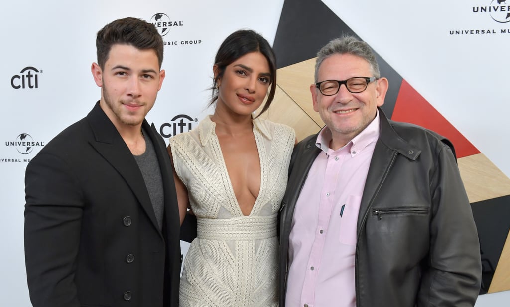 Priyanka Chopra's White Dress With Nick Jonas Feb. 2019