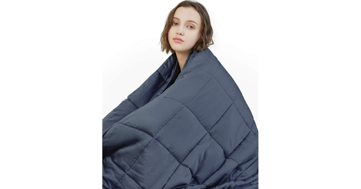YnM Weighted Blanket Best Wellness Products on Amazon POPSUGAR