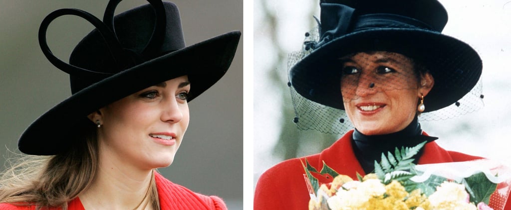 凯特·米德尔顿和戴安娜王妃风格相似