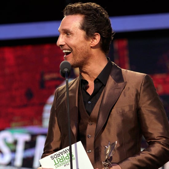 Matthew McConaughey at the Spirit Awards 2014