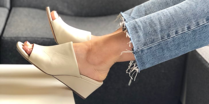 Naturalizer zaya wedge leather sandals deals