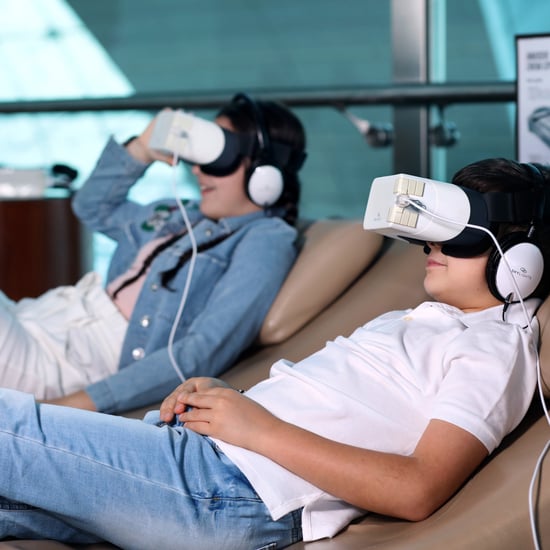 Emirates Airline Skylight Entertainment Headsets