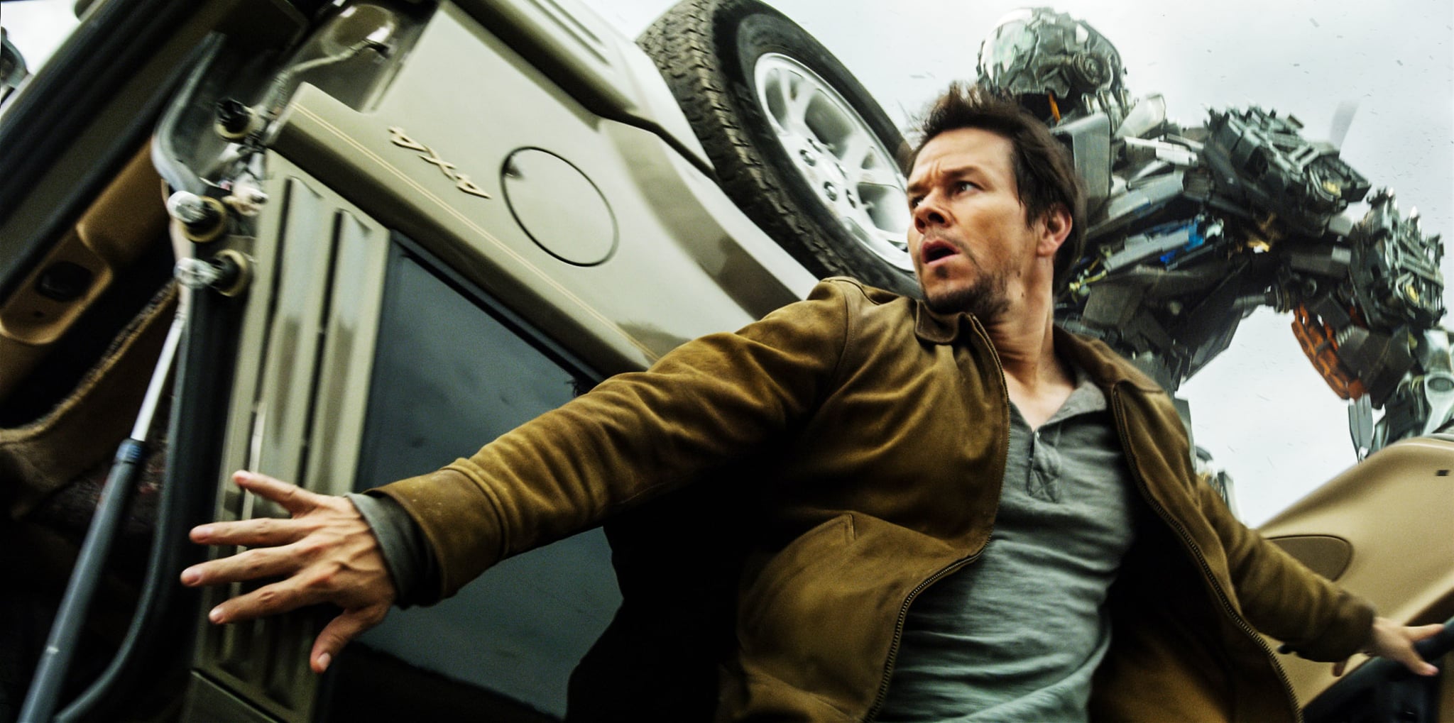 TRANSFORMERS: AGE OF EXTINCTION, Mark Wahlberg, Lockdown, 2014. ph: Industrial Light & Magic/Paramount Pictures/Courtesy Everett Collection