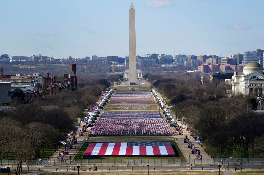 The Meaning of the Field of Flags at the Biden Inauguration