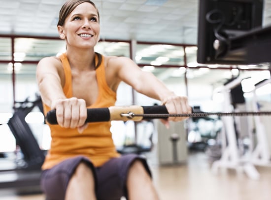 rowing for 30 minutes