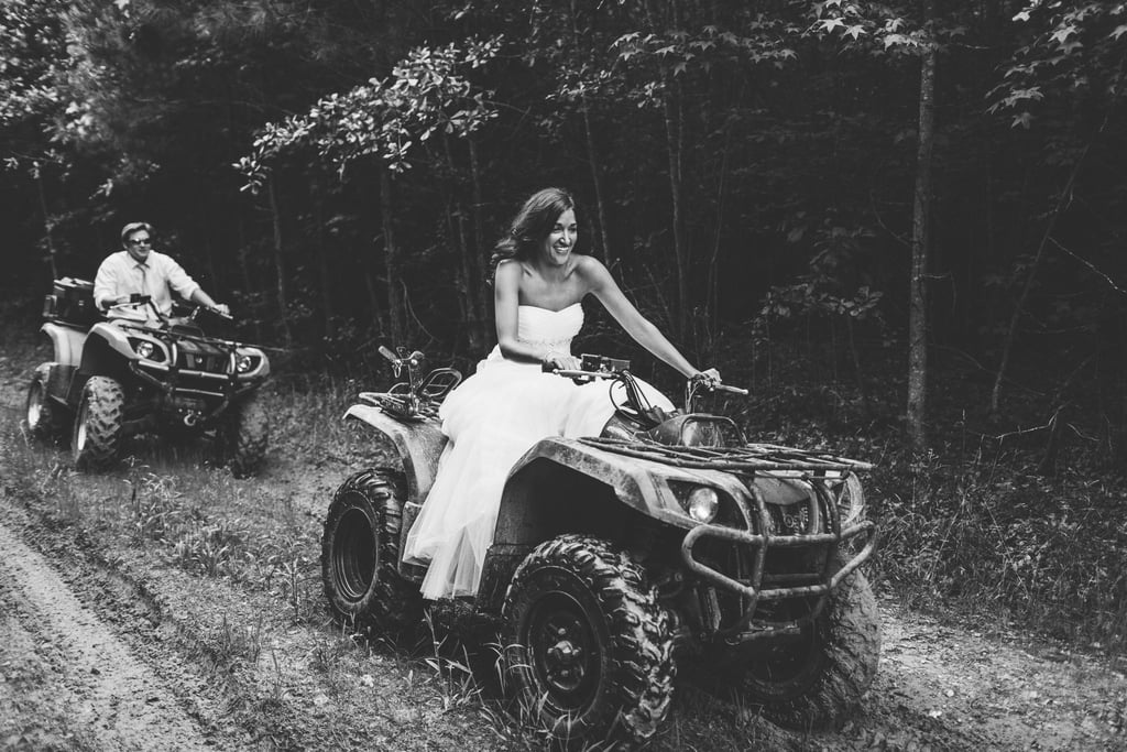 Muddy Trash-the-Dress Shoot