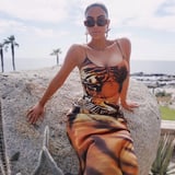Kim Kardashian's Vintage Tiger Print Dress Is So Good, You're Gonna Hear Me Roar