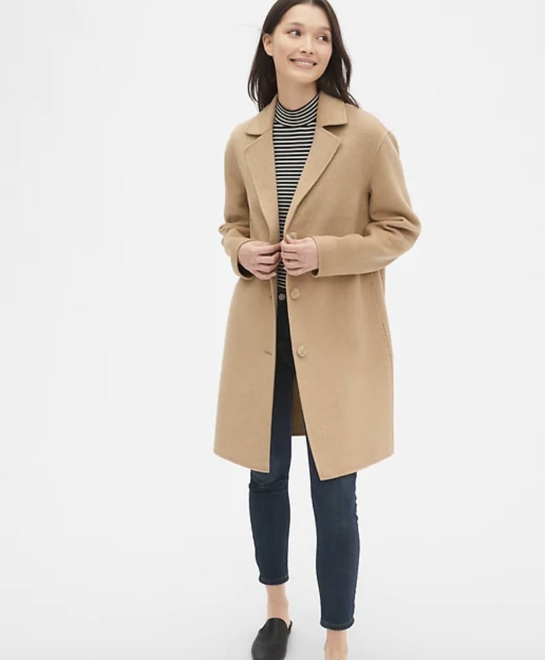 Gap Double-Face Wool-Blend Coat