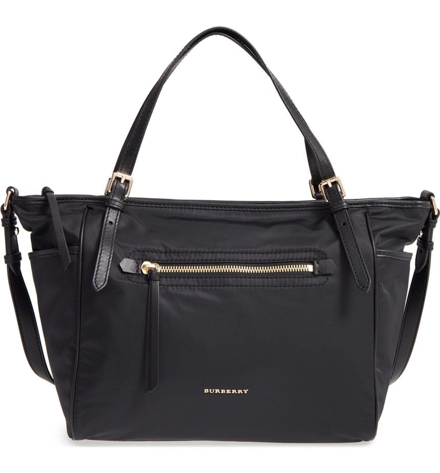 burberry diaper bag tote