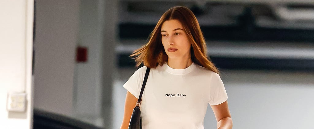 Hailey Bieber's Nepo Baby Shirt Reactions