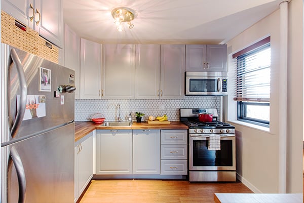 Ways to Open Small Kitchens, Space Saving Ideas from IKEA