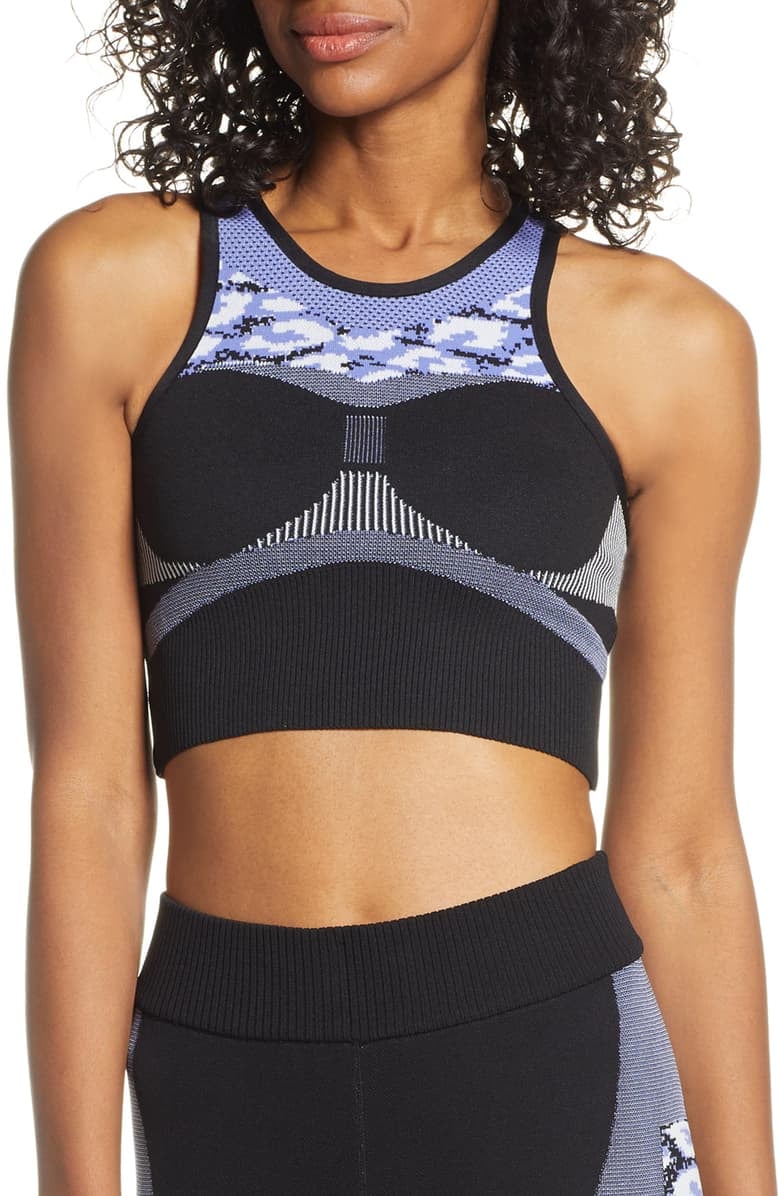 Adidas by Stella McCartney Seamless Cropped Tank