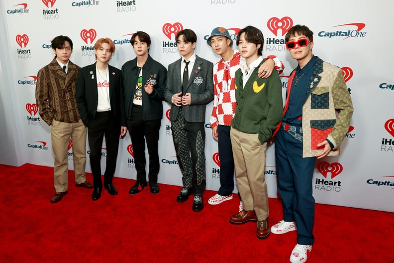 BTS at the 2021 Jingle Ball Red Carpet