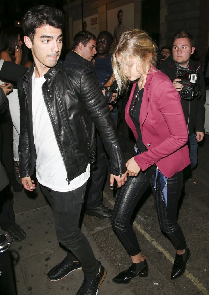 Edgy Leather Separates Felt Right For a Night Out | Gigi Hadid and Joe ...
