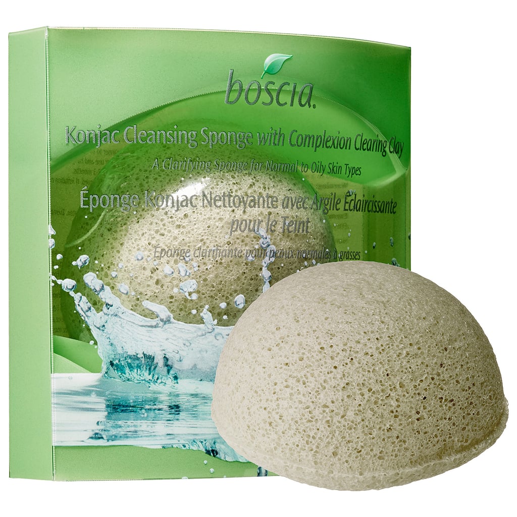 Boscia Konjac Cleansing Sponge With Complexion Clearing Clay