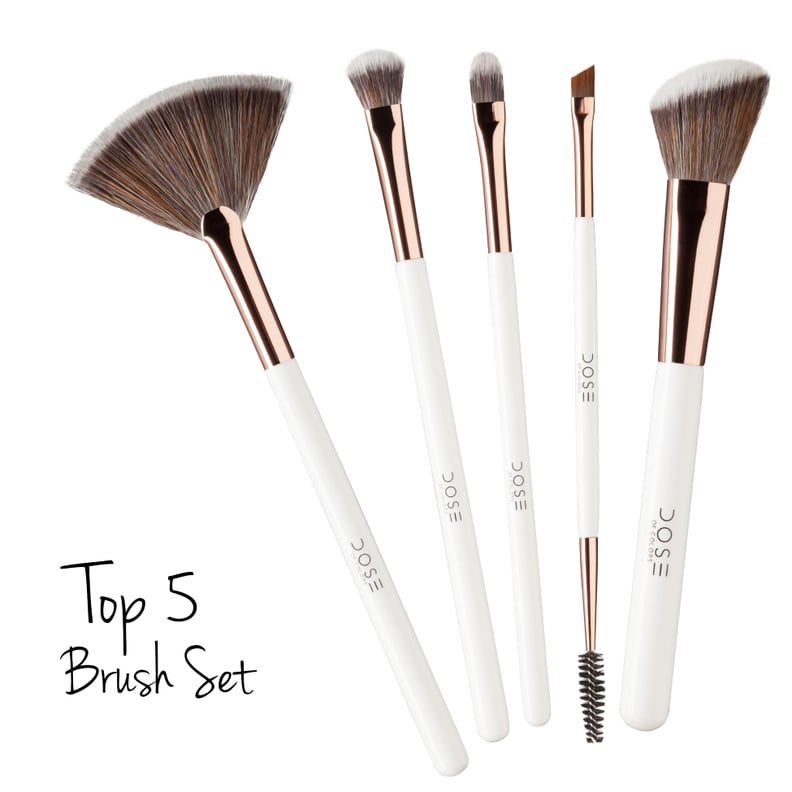 Dose of Colors Top 5 Brush Set