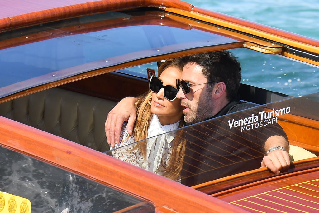 Jennifer Lopez and Ben Affleck at the 2021 Venice Film Festival