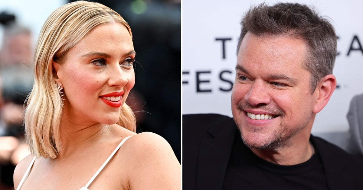 Matt Damon Recalls Filming “Onion Breath” Kiss With Scarlett Johansson Years Later