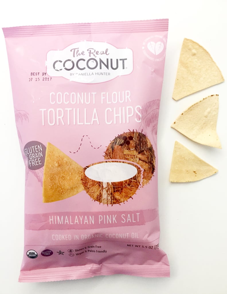 The Real Coconut Coconut-Flour Tortilla Chips in Himalayan Pink Salt