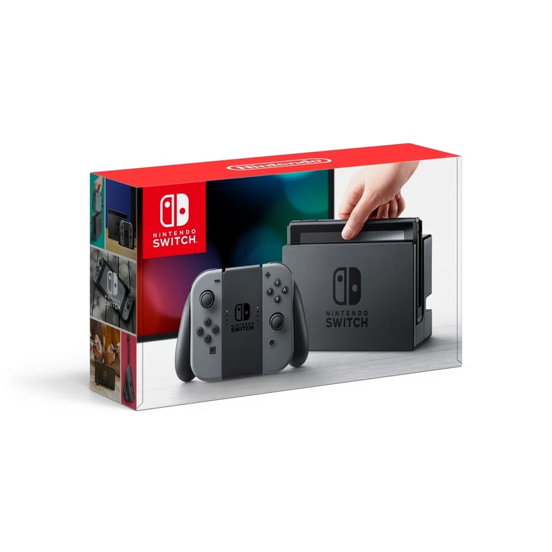 Nintendo Switch With Gray Joy-Con