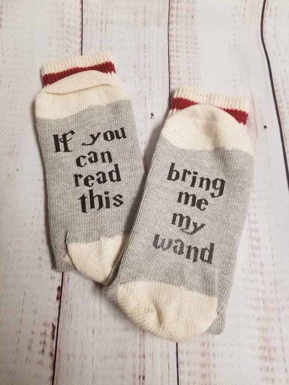 If You Can Read This, Bring Me My Wand Socks