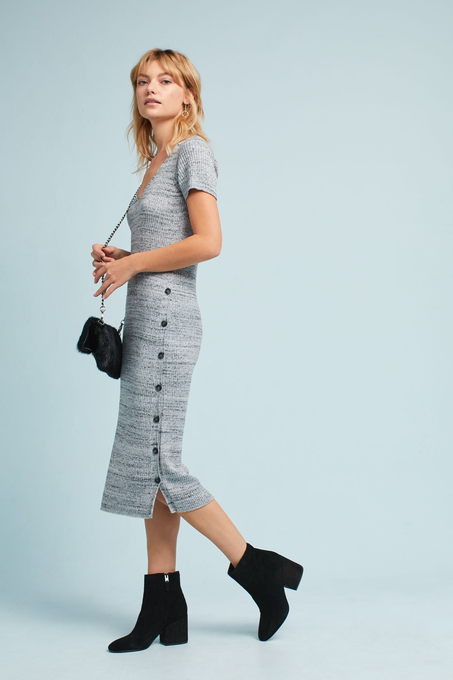 Anthropologie Ribbed Sweater Dress | 14 